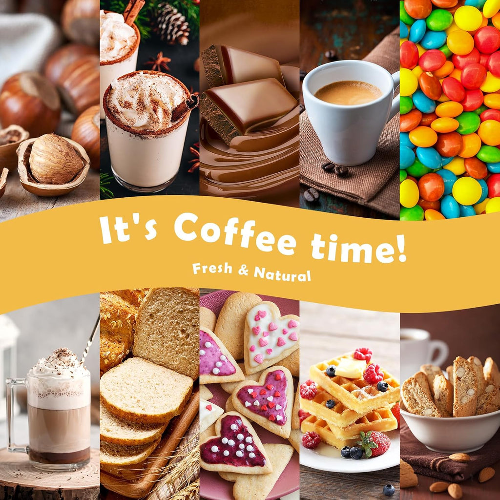 Fragrance Oil for Candle & Soap Making, Holamay Coffee Shop Set, Premium Aromatherapy Essential Oils for Diffusers