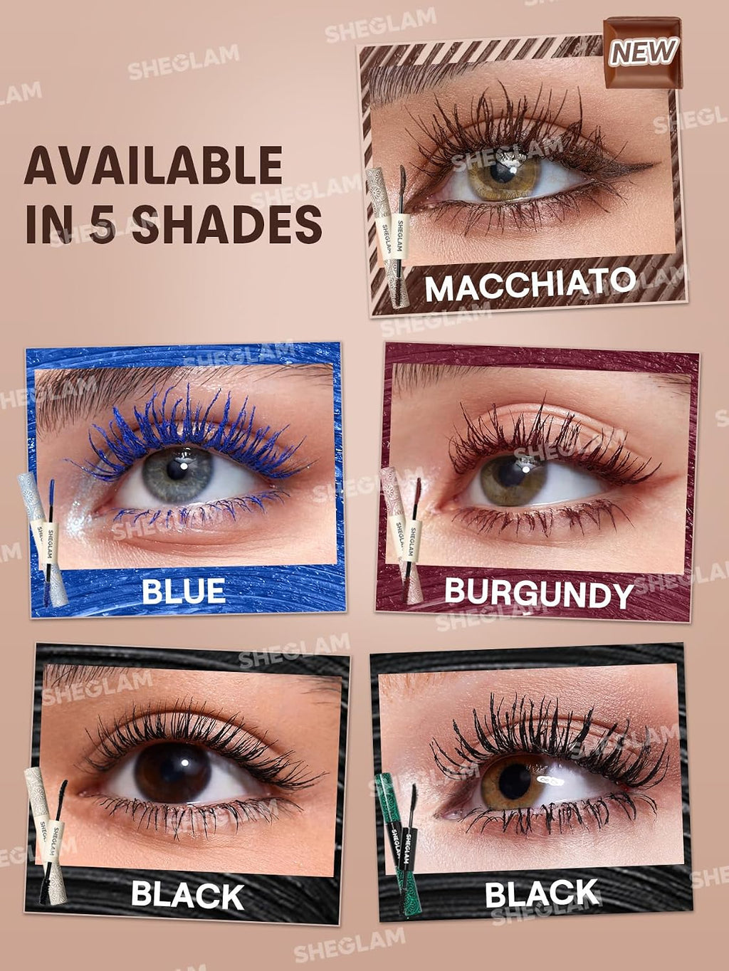 All-In-One Volume & Length Mascara-Waterproof-Macchiato