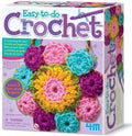 Easy-to-Do Crochet Kit - DIY Knitting Set for Beginners & Kids Ages 8+