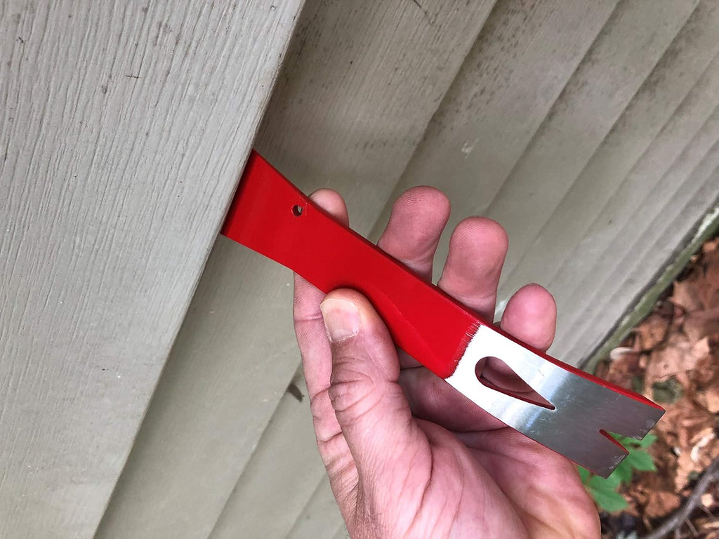 SideBar - 7" Multi-Pry Bar & Vinyl Siding Removal/Repair Tool - Ultimate Inspection & Siding Repair Tool for