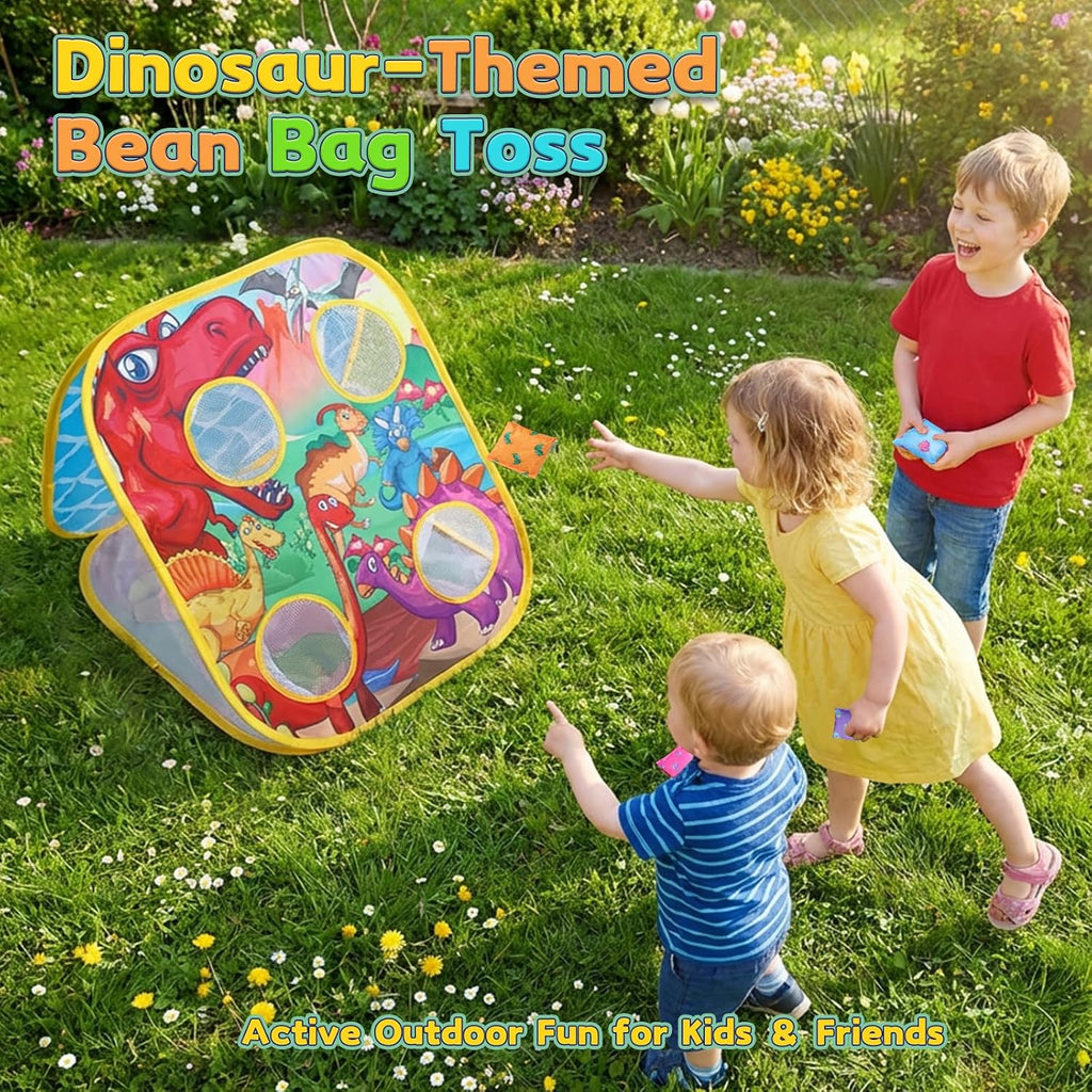 Bean Bag Toss Game for Kids - Cornhole Board Outdoor Toys for Toddlers -Party Activities Carnival Outside Yard