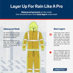 Class 3 Hi-Vis Waterproof Rain Jacket