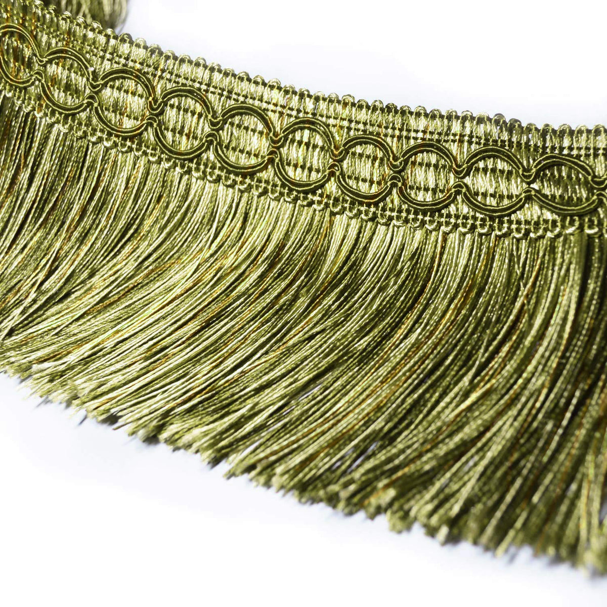 Brush Fringe Trim 6.5 Yard x 3.54 Inches Basic Trim Collection