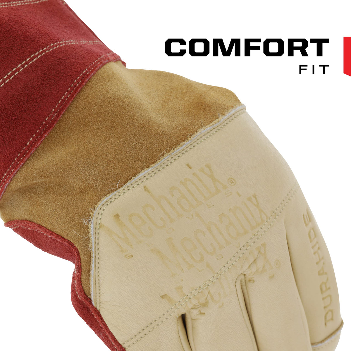 Flux Stick MIG Welding Gloves Brown XX-Large