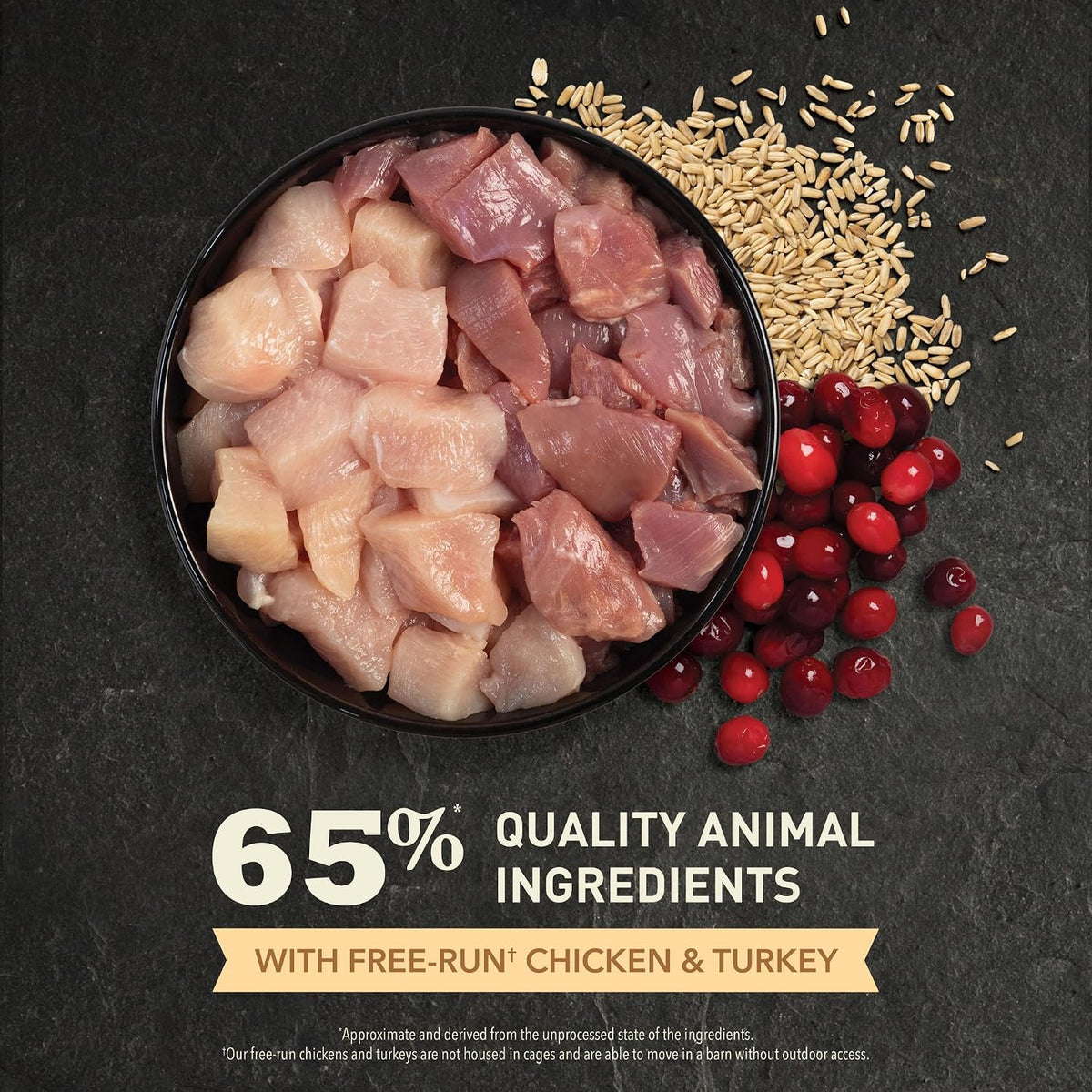 Dry Cat Food Senior Entrée Chicken Turkey and Duck 4lb Bag