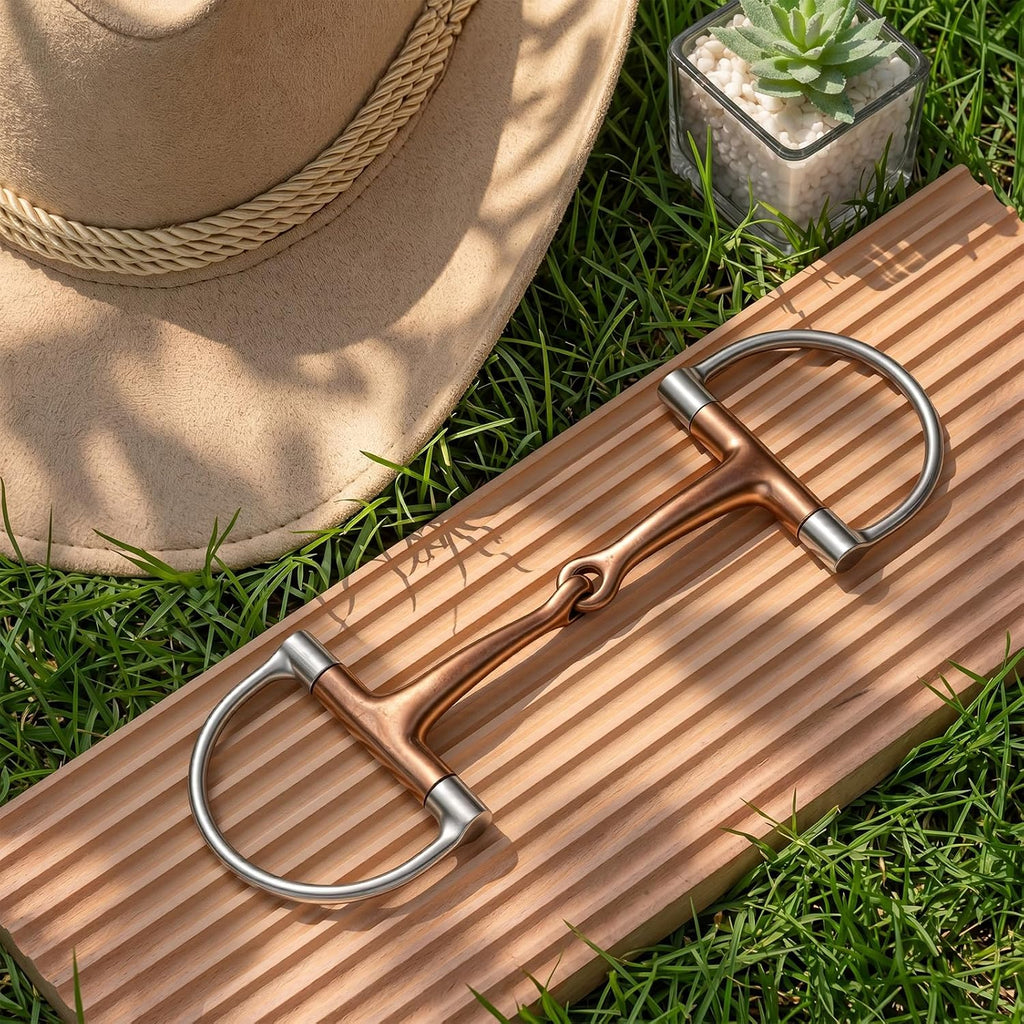 Stainless Steel Ring O & d Snaffle Bit for Horses