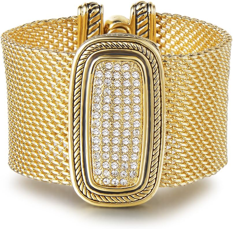 Austrian Pave Crystals designer Inspired personality Bracelets alloy bangle jewelry Antique Jewelry