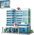 Hospital Architecture Model Micro Mini Building Block Set