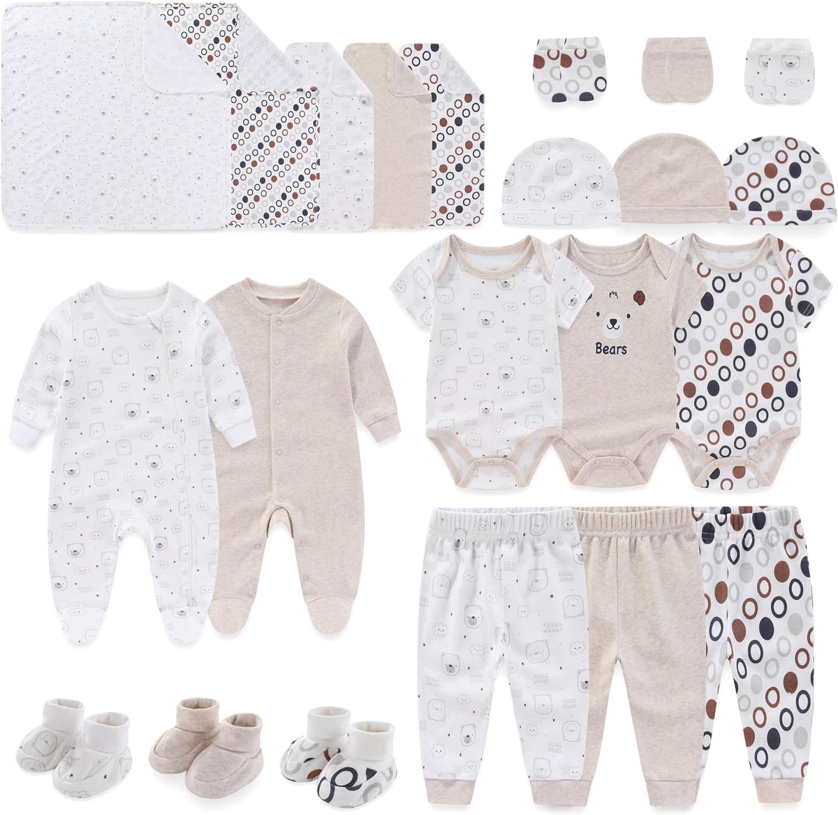 Baby Boy Girl Layette Sets 22 Packs New Born Boy Girl Clothes