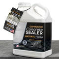 Concrete Sealer for Driveway 1 Gallon | Penetrating Water Based Paver Sealer Outdoor Waterproof | Natural Look Cement