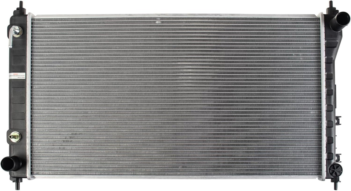 TRQ Radiator Assembly Aluminum Core Cross Flow with Transmission Oil Cooler