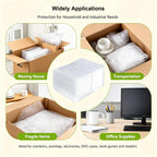 12x12Inch Bubble Out Bags 50pcs, Double Walled Cushioning Pouche Bag