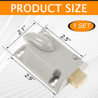 A Set Garage Door Locks Set with Keys Twist Deadbolt Locks
