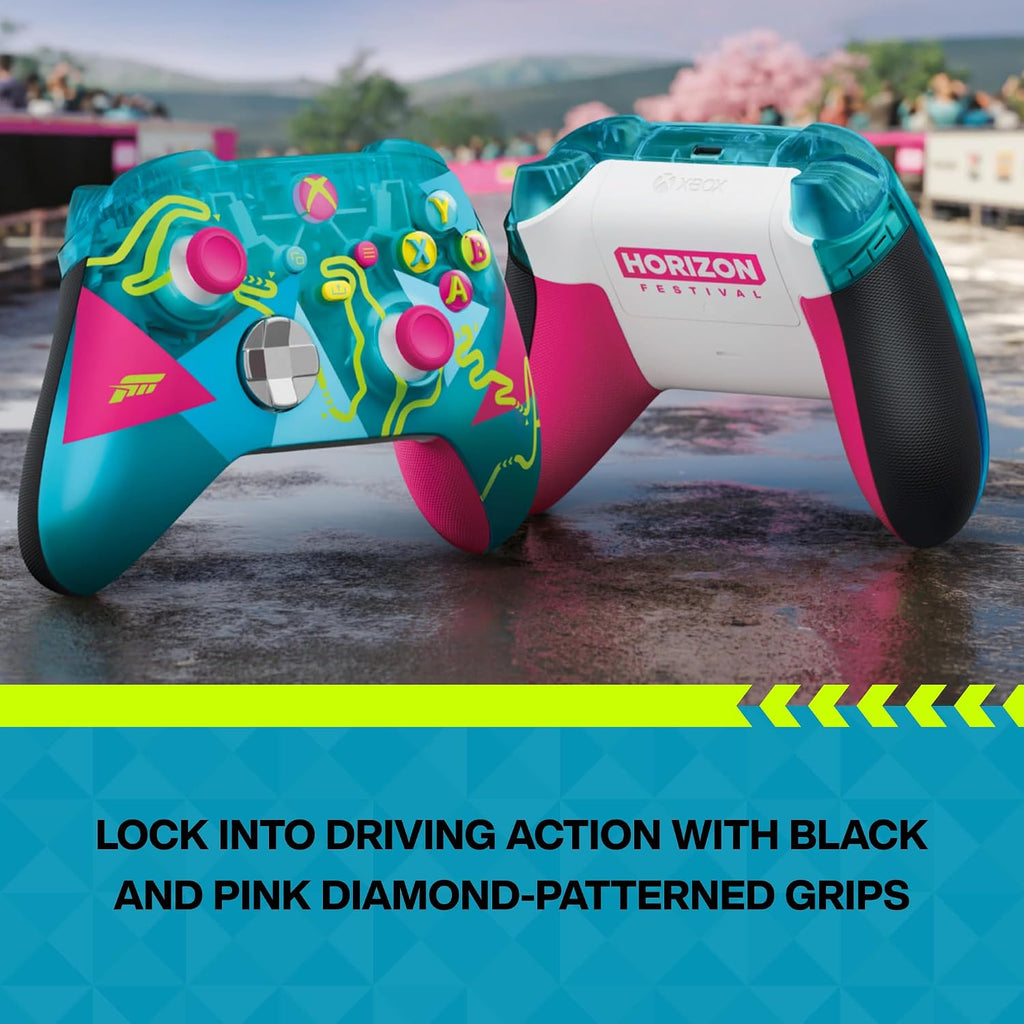 Xbox Wireless Gaming Controller | Forza Horizon 6 Limited Edition | Consoles, PCs, TVs, mobile, and more | Dynamic