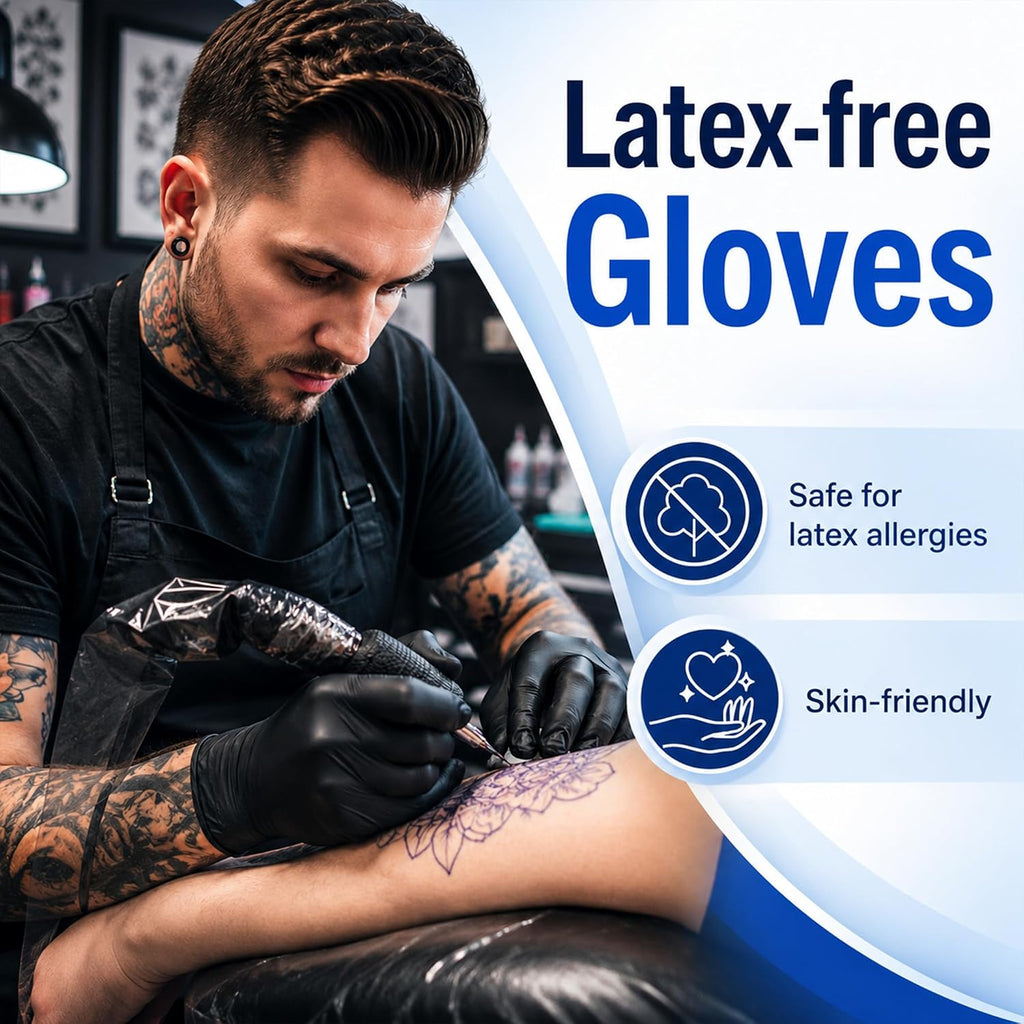 Nitrile Disposable Gloves 5 Mil