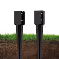 24 Inch 4x4 Fence Post Anchor Ground Spike (Fit 3.6"x3.6")