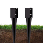 24 Inch 4x4 Fence Post Anchor Ground Spike (Fit 3.6"x3.6")