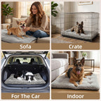 Dog Bed 36" for Metal Crate Pad,Washable Sleeping Mat for Medium/Large Pets