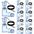 SS2 AC Float Switch L Shape Water Level Accessory with 3/4" Adaptor,10 Pack