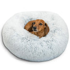 Original Calming Donut Dog Bed, Frost Gray, Small 23"