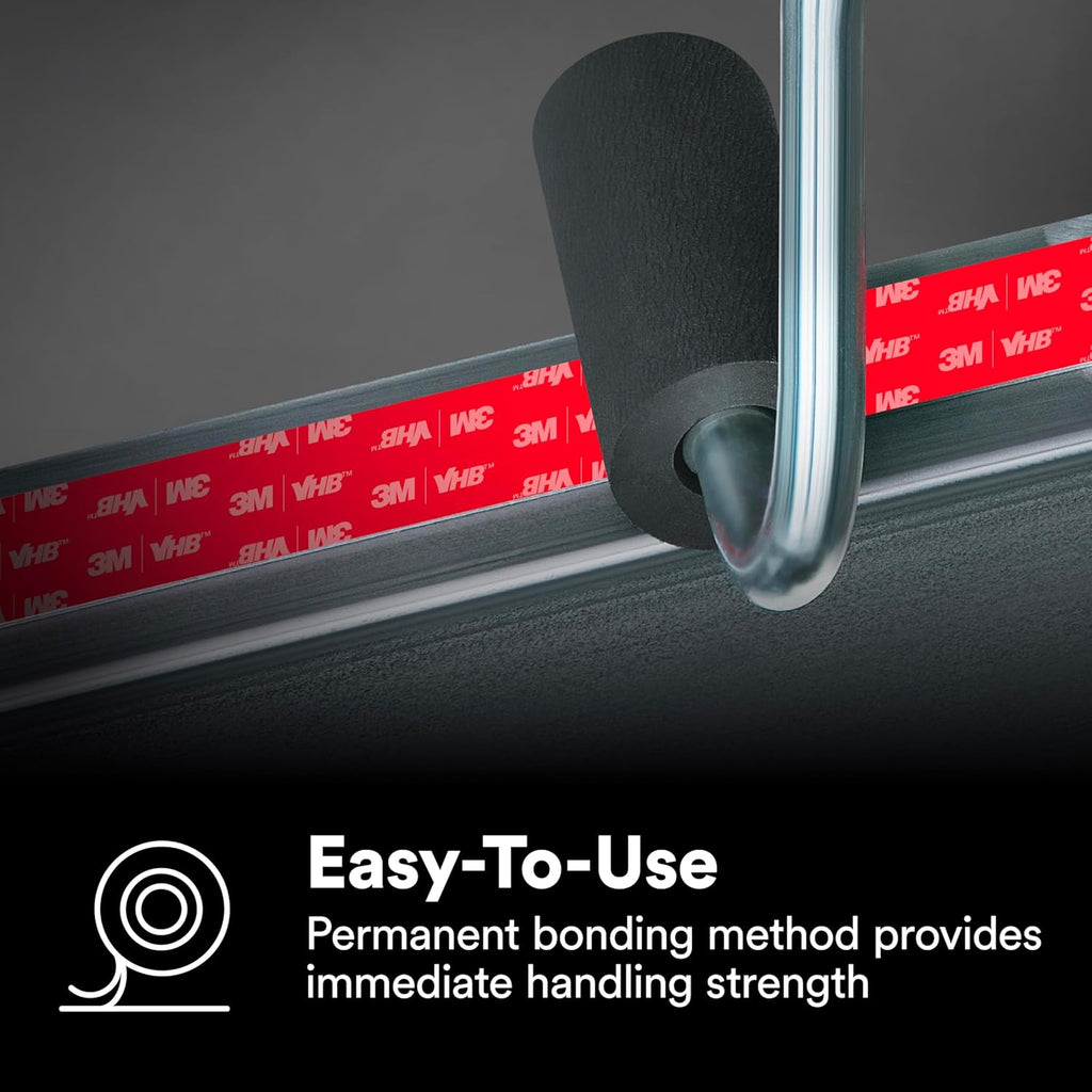 3M VHB Tape 4991, 3/8" x 5 yards, Gray, Double-Sided, Permanent, High Strength, Long-Term Durability