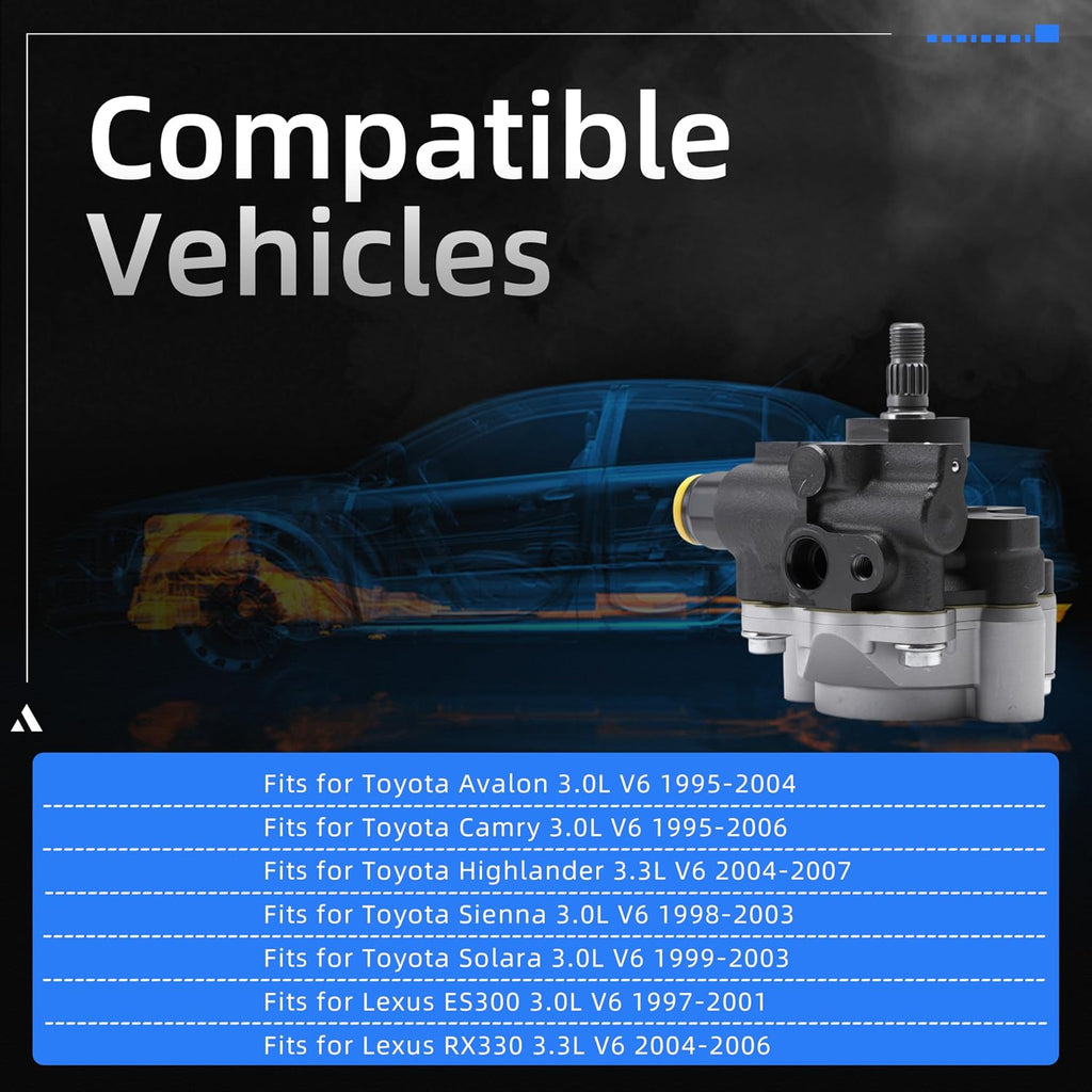 Power Steering Pump, 21-5931, for Toyota Avalon/Camry/Highlander