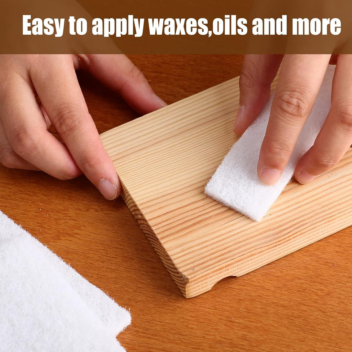 20 Pcs White Scrubbing Pad Non Scratch Scouring Pads, 4 x 6 Pulgadas