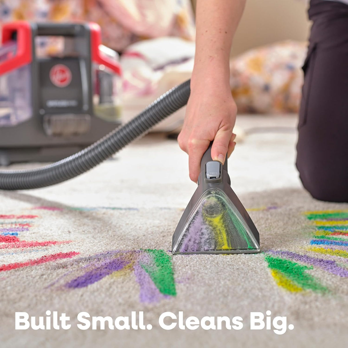 Spotless Mini Portable Spot Cleaner FH12300, Carpet and Upholstery Cleaner for Stairs, Furniture, Pet Messes and