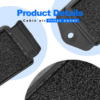 Pleoos Cabin Air Filter Cover 22759208 Compatible with Select/Chevy/GMC Models 259-100