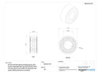 SKF 2203 E-2RS1TN9 Double Row Self-Aligning Bearing, ABEC 1 Precision, Double Sealed, Plastic Cage, Normal Clearance, Metric, 17mm Bore, 40mm OD, 16mm Width, 573.0 pounds Static Load Capacity, 2380.00 pounds Dynamic Load Capacity