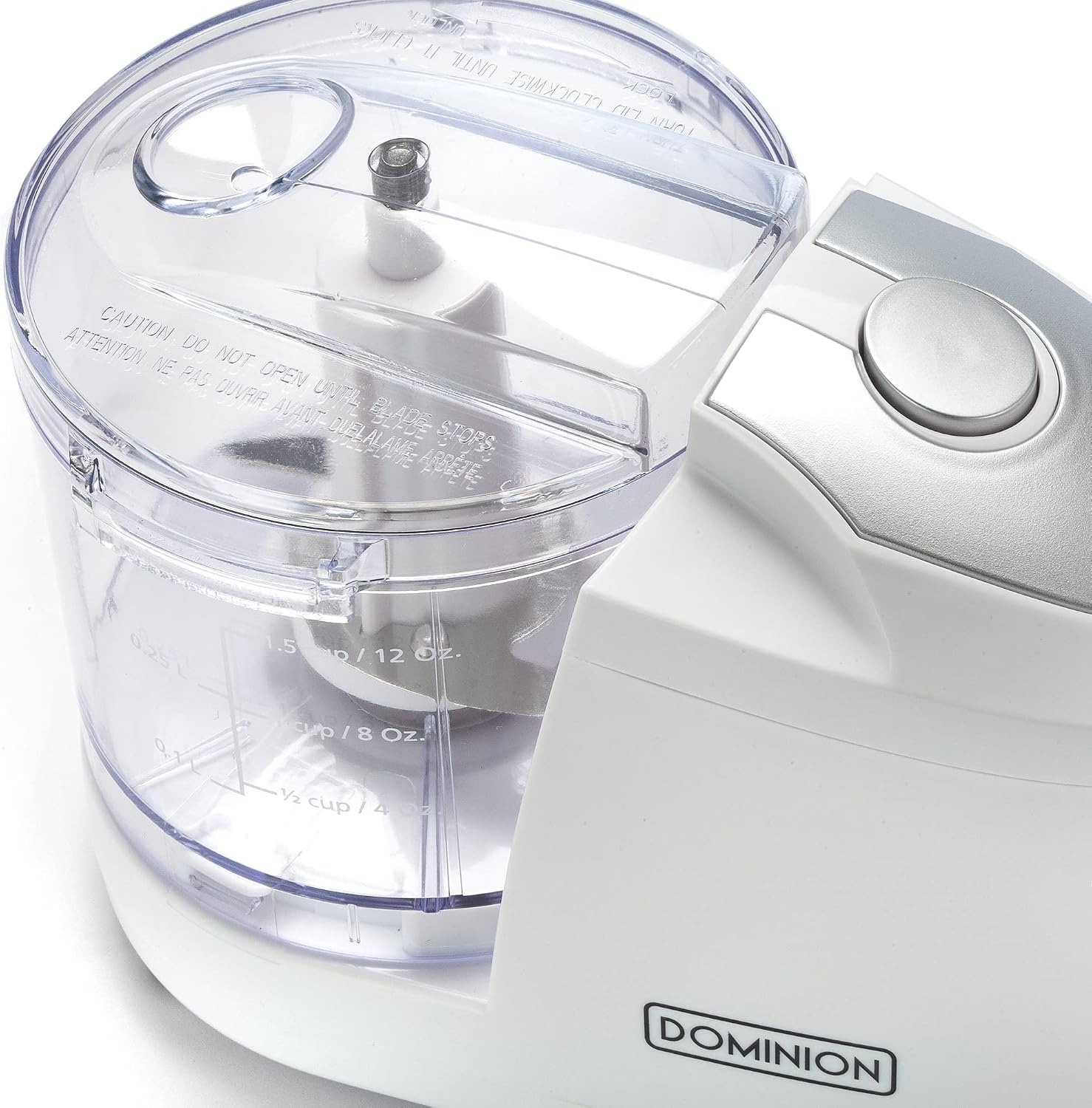 1.5 Cup Electric Mini Food Chopper, Compact, White