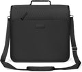 Zipper Binder 3 Ring, 3 Inch O-Ring with Handle and Shoulder Strap, 600-Sheet Capacity, 5-Tab Expanding File Folder