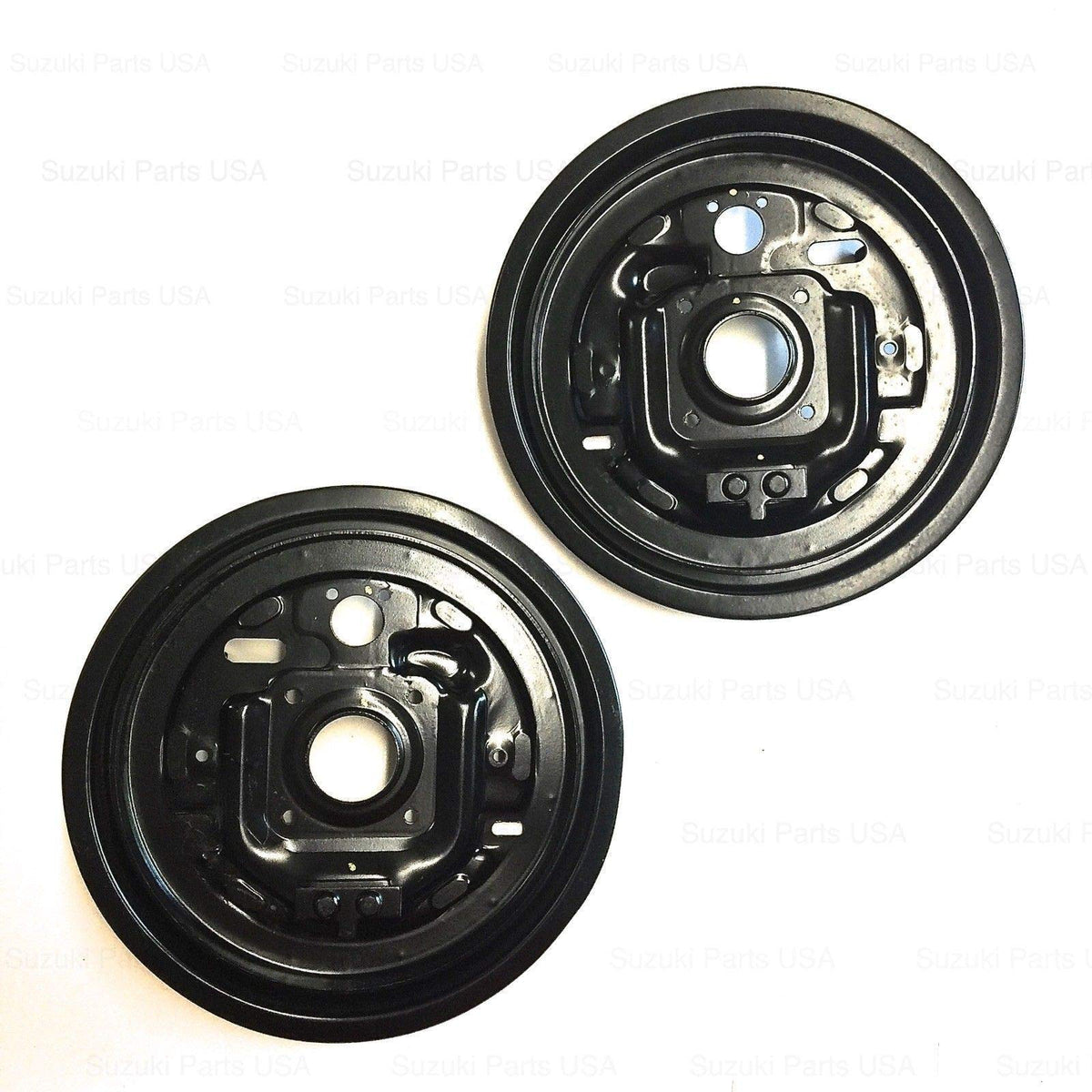 REAR BRAKE BACKING PLATE SET (OEM) - SAMURAI '85-'95