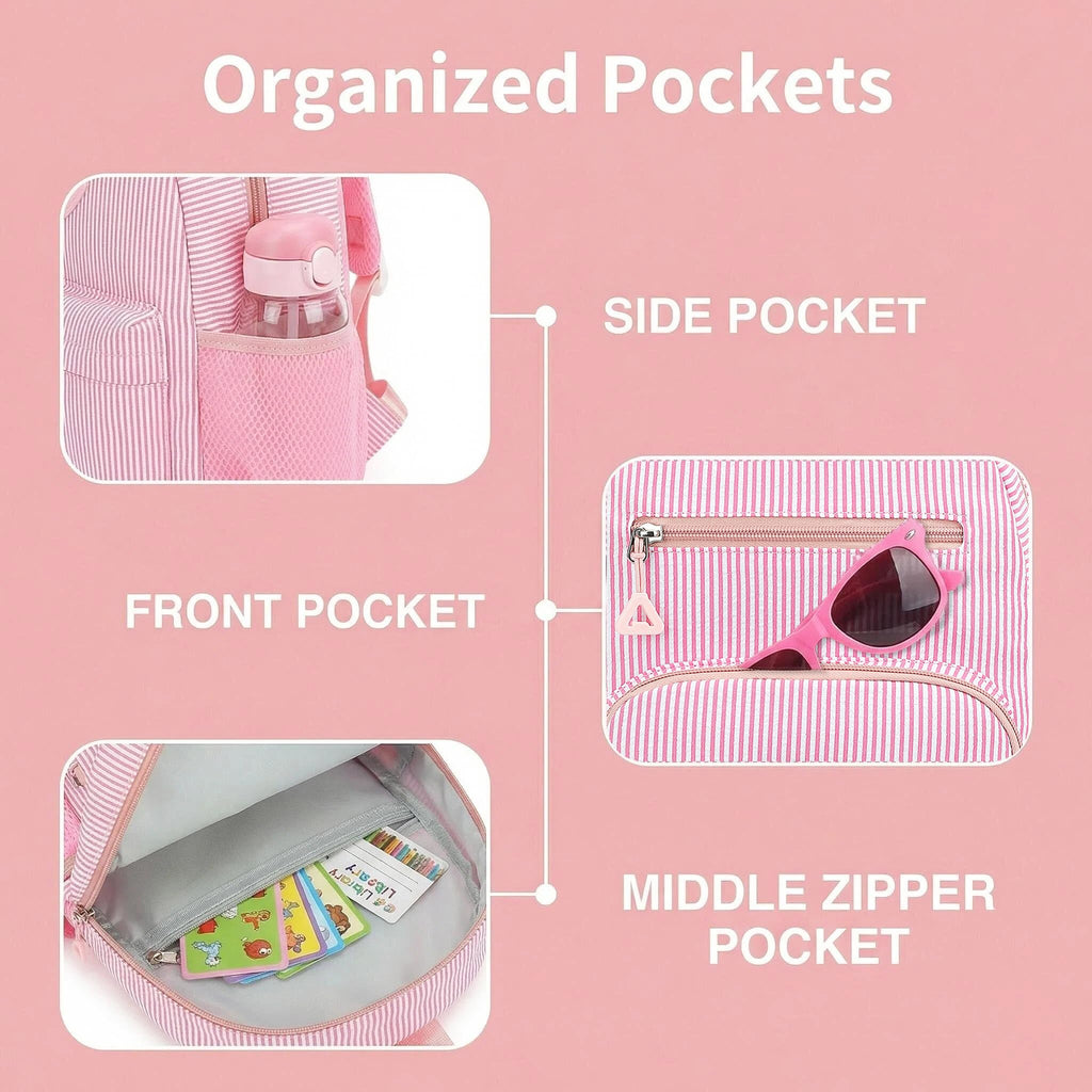 Mini Toddler Backpack for Girls 2-4