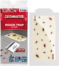 Roach Trap Glue Boards 6-Pk, Adhesive Bug Catcher, Insect & Roach Killer, Scorpion, Spider, Cricket, & Cockroach