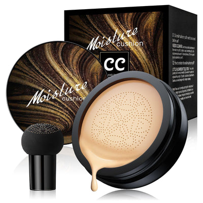 Foundation for Mature Skin, Cushion CC Cream Foundation Makeup, Natural