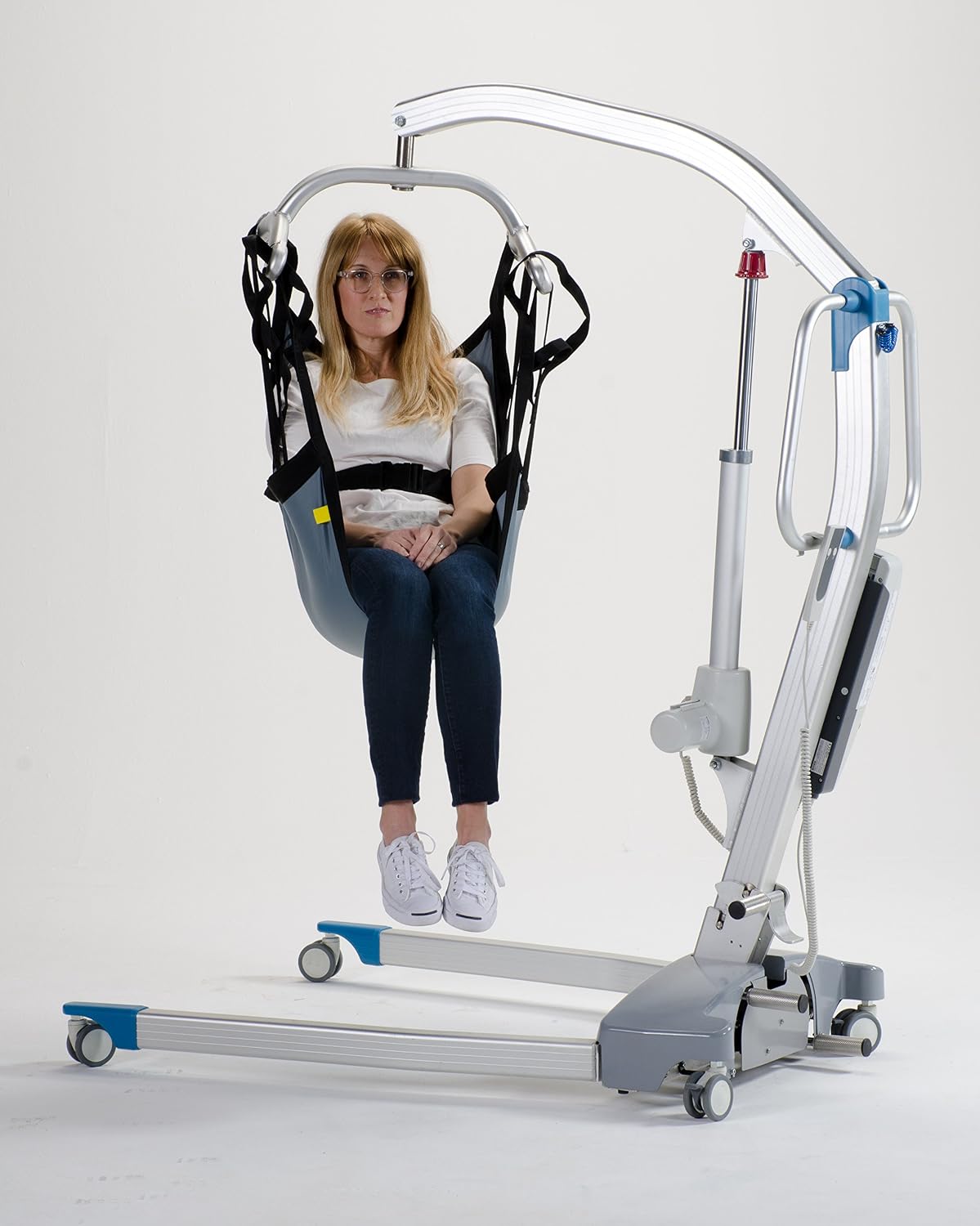 One Piece Full Body Patient Lift Sling with Positioning Strap