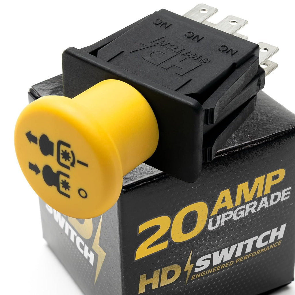 20 AMP OEM Upgrade Blade Clutch PTO Switch Replaces John Deere LX255 LX266 LX277 LX279 LX280 LX288 LX289 G100 GX255