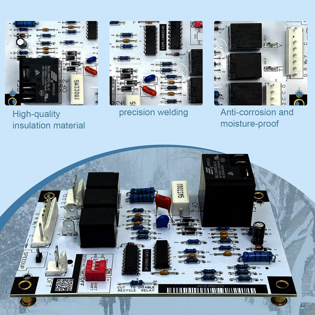 HK32EA008 CEBD430433-10A Defrost Control Board for Carrier/Bryant/Payne HK32EA003 CES0130076-00 1185790 CEPL130433-01 Defrost Control Board