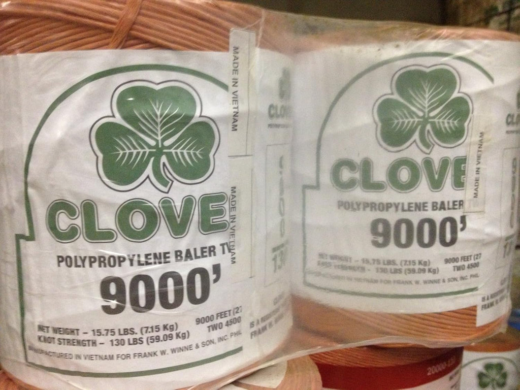 Poly Square Baler Twine 9000ft (2 x 4500ft)