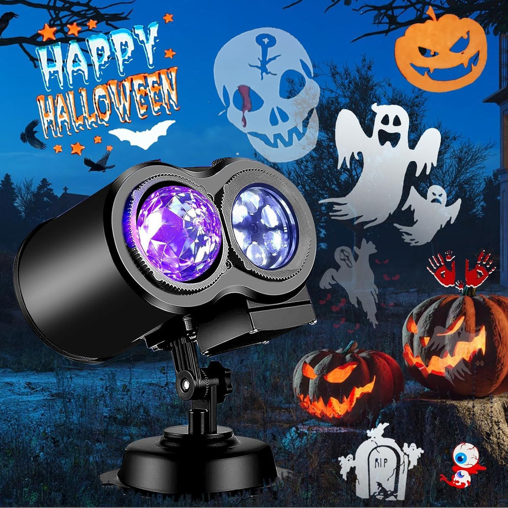 Brighter Halloween Decorations Projector Lights, 2026 Upgraded Holiday Projectors, Christmas Projector with 19 HD