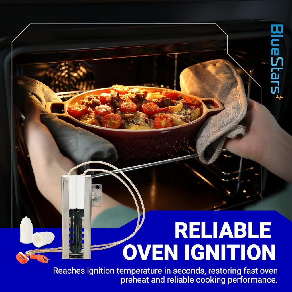 [Upgraded] BlueStars 00492431 Gas Range Oven Igniter for Bosch & Thermador