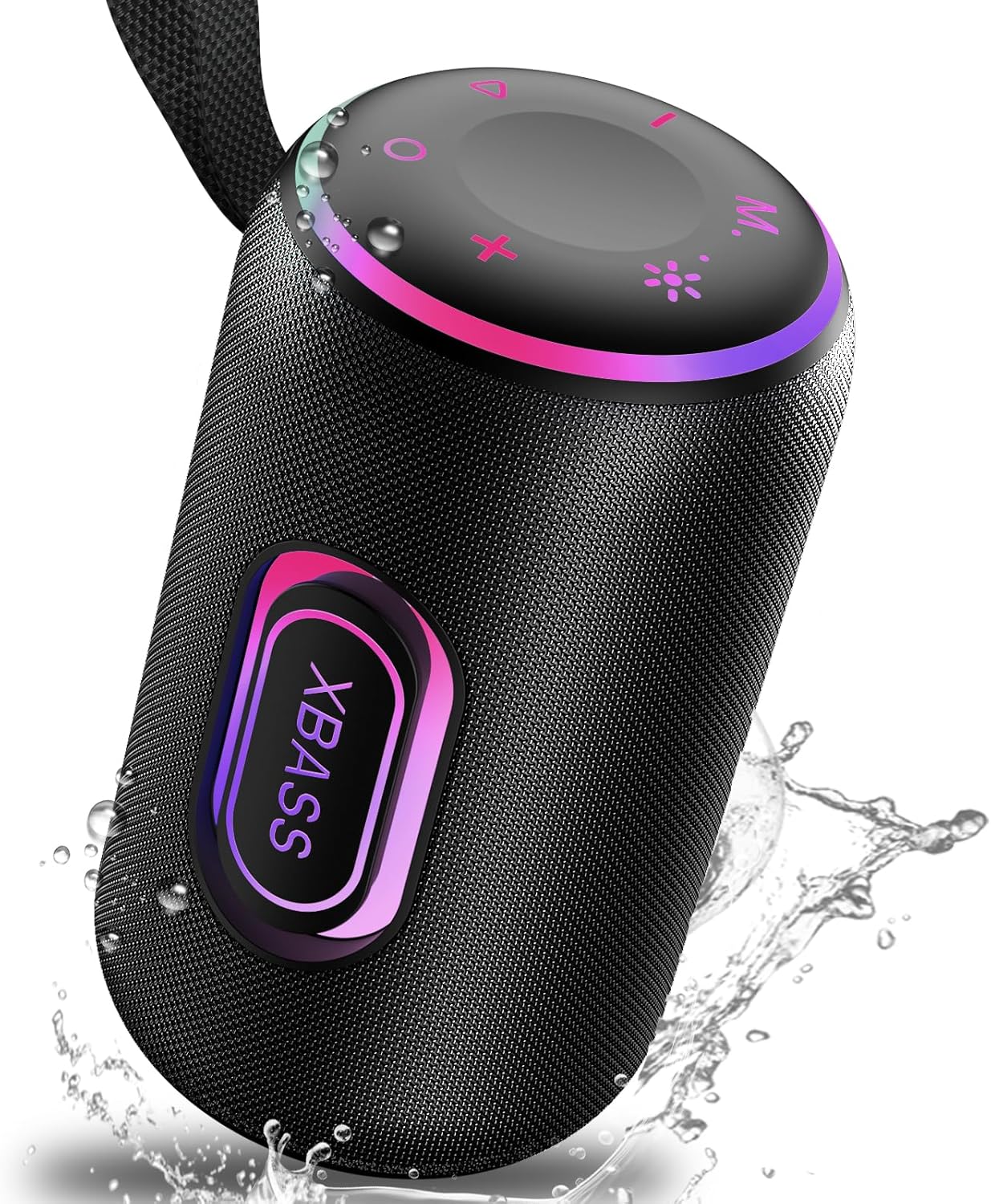 Portable Bluetooth Speaker, Bluetooth 5.4 Speaker, 30W Dual Speaker, 2.0 Channel, Deep Bass, 30H Playtime, Colorful
