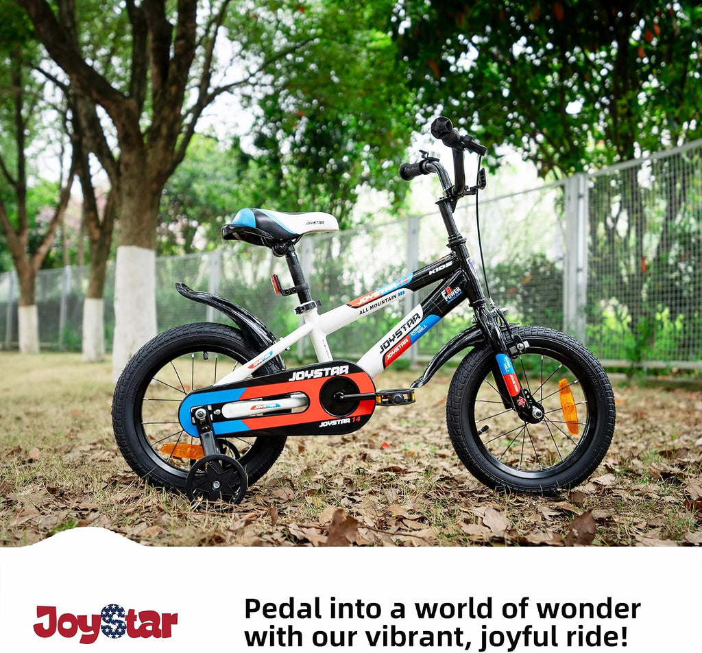 New Berry Kids Bike for Boys and Girls Ages 3-10Y | 12 14 16 20 Inch Kids Bicycles with Training Wheels & Dual