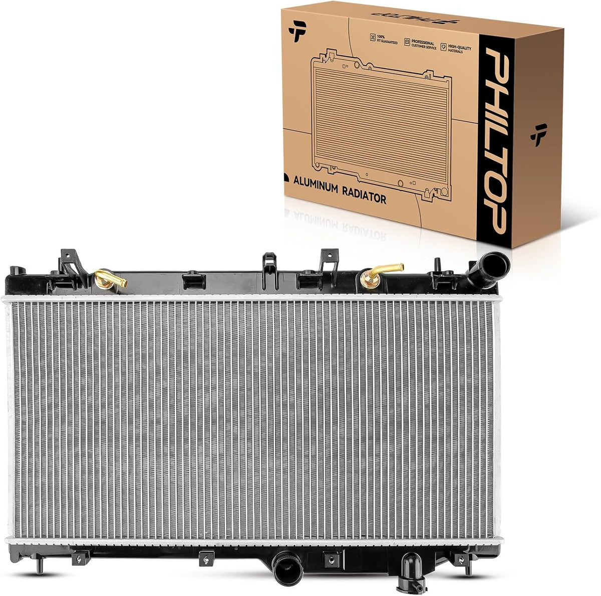 PHILTOP CU2777 Car Radiators Fit for 2005-2014 Outback 2.5L,Forester 2.5L