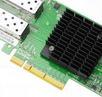 Vogzone for MCX4121A-XCAT ConnectX-4 Lx EN 10GbE Dual SFP+ PCIe 3.0 x8 NIC