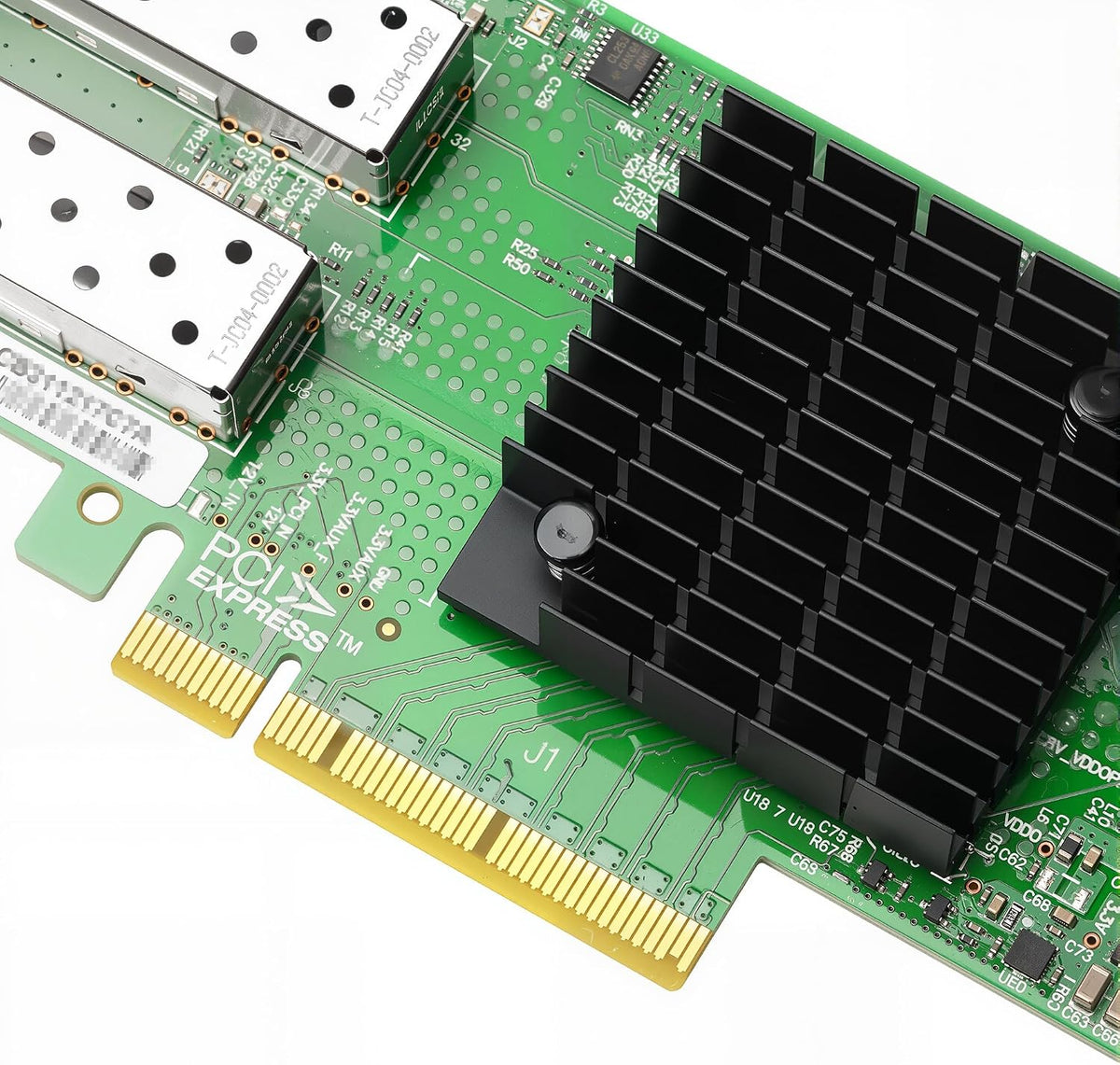 Vogzone for MCX4121A-XCAT ConnectX-4 Lx EN 10GbE Dual SFP+ PCIe 3.0 x8 NIC
