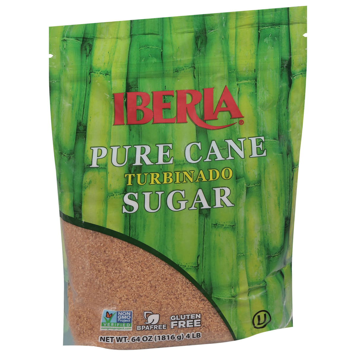 Pure Cane Raw Turbinado Sugar, 4 lb.