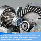uxcell SCE2010 Needle Roller Bearings 1-1/4" Bore 1-1/2" OD 5/8" Width