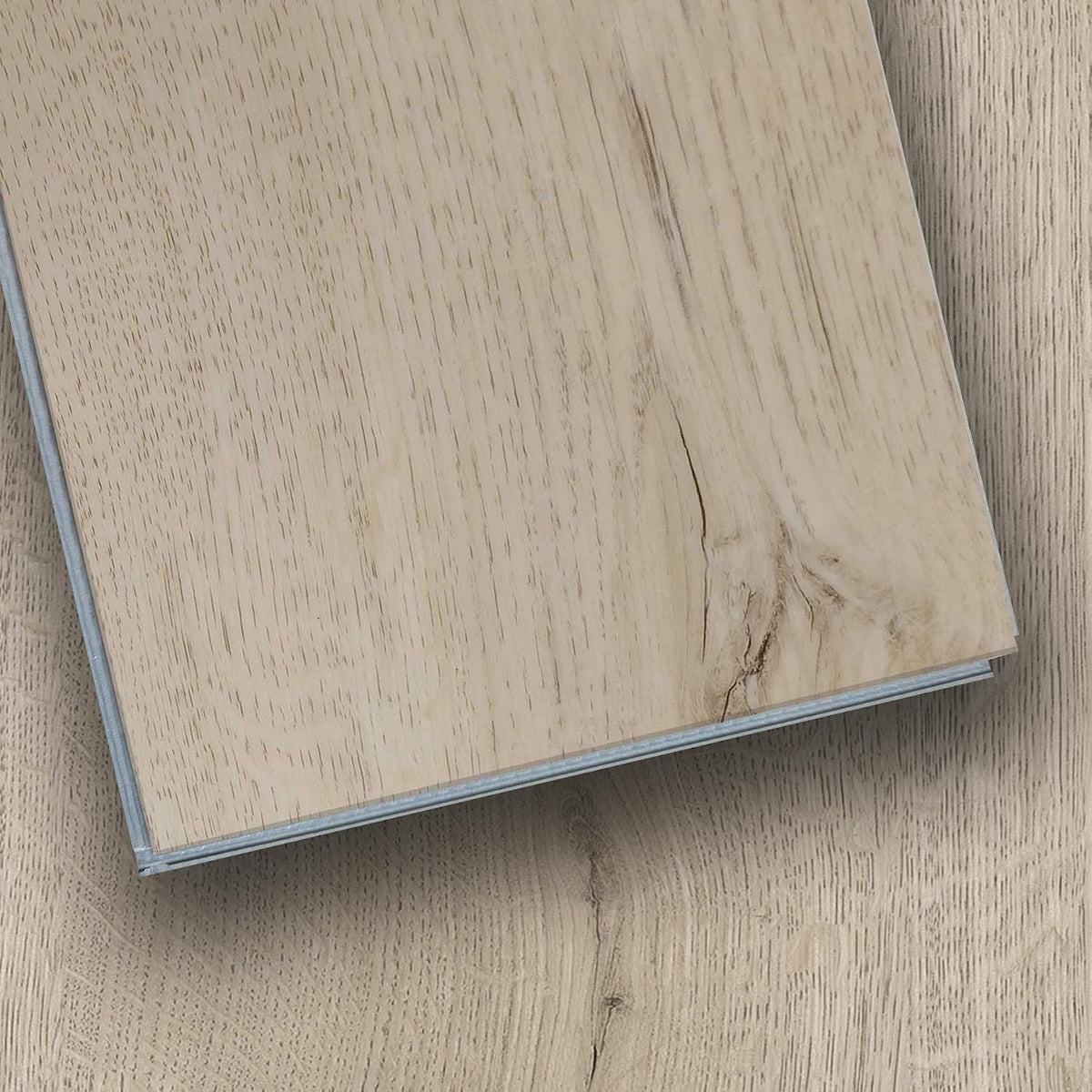 SPC Click Lock Luxury Vinyl Flooring Plank | 21.4 Sq.Ft | Thick 5 mm | Wood Floating LVP Floor Tile| 100% Waterproof